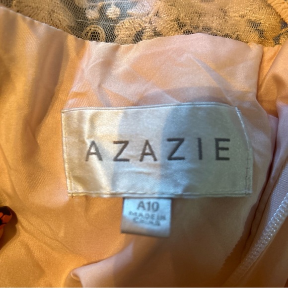 Azazie ginger Allure bridesmaid dress - Picture 7 of 8